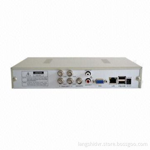 4 CH Standalone DVR Recorder with H.264 Compression and VGA Output